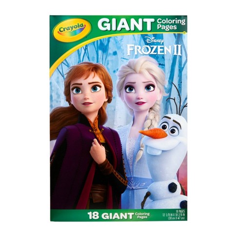 Crayola Giant Coloring Book Frozen 2 Target