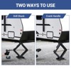EcoSummer 5000 Lbs RV Scissor Jacks – 4"-24" Adjustable Camper Trailer Stabilizer Leveling Jacks with Crank Handle, Heavy Duty Set. - 4 of 4