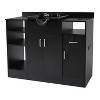 ORRD Shampoo Backwash Station – Salon Chair with Shampoo Bowl, Storage, Drawer, 110V Outlets, USB Port, Faucet Sprayer – Beauty & Spa Equipment - 4 of 4