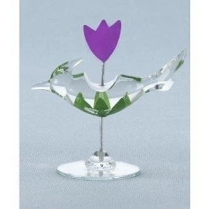 Roman Club Pack of 48 Glass Birds With Flower Figurines - 1 of 1