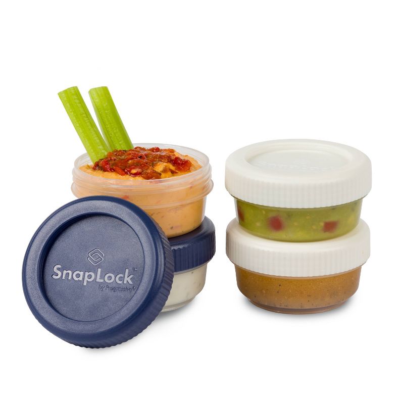 SnapLock Large Dressing To Go Containers - 4ct, 3 of 6