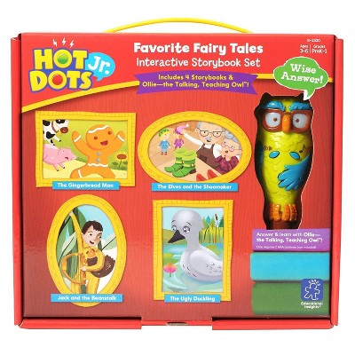 Educational Insights Hot Dots Jr. Favorite Fairy Tales Interactive Sets with Ollie Pen