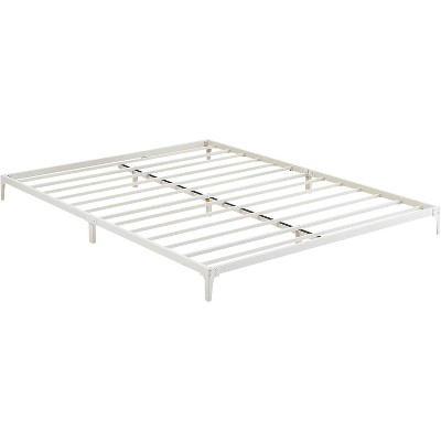 6 Inch Twin Bed Frame, Metal Platform, Twin Size with Heavy Duty Steel Slat Mattress Foundation, No Box Spring Needed, Noise Free, Black