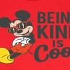 Boys' - Disney - Mickey Kind Is Cool Long Sleeve Graphic T-Shirt - 2 of 4