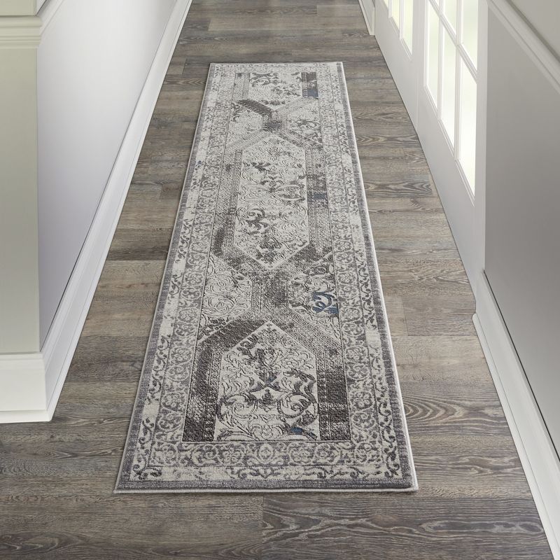 Nourison Grand Expressions Distressed Tiles Indoor Area Rug, 2 of 7