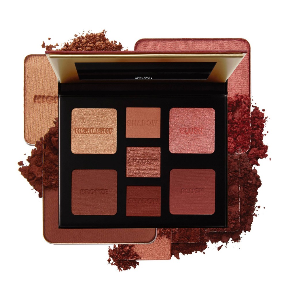 Milani The Look All Inclusive Eye and Cheek Face Palette - 120 Medium to Deep - 0.38oz (4 TOTAL/BID IS PER ONE)