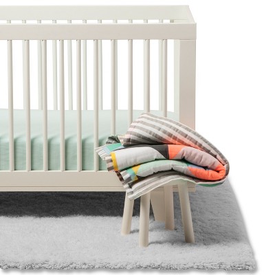 green crib bedding