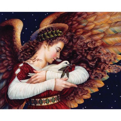 Angel and Dove 1000 Piece Jigsaw Puzzle
