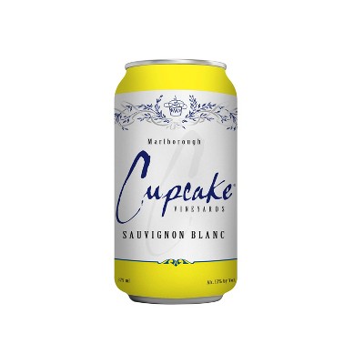 Cupcake Sauvignon Blanc White Wine - 375ml Can