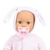 First Words Baby: Anna Pink Bunny 24 Sounds 15" Doll - Pacifier+Bottle - 3 of 4