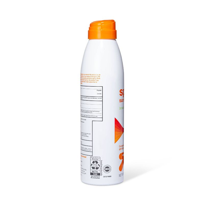 Continuous Sport Sunscreen Spray - SPF 50 - up & up™, 5 of 8