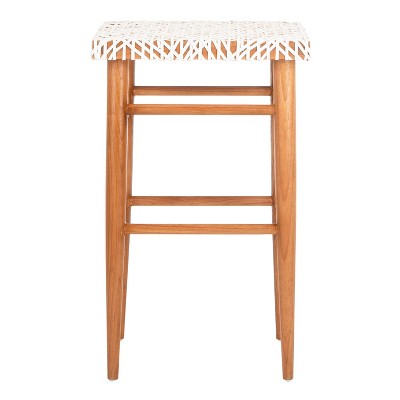 target leather stool