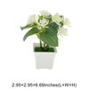 Unique Bargains Artificial Plants Mini Lotus Display Plastic 2.95"x2.95"x6.69" 1 Pcs - 3 of 4