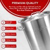 GasOne 20 qt. Stainless Steel Stock Pot in Satin Finish with Lid and Capsule Bottom Heavy-Duty Cooking Pot for Brewing, Soup, Seafood Boil - 3 of 4