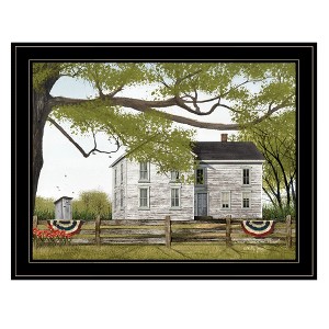 "Sweet Summertime House" by Billy Jacobs, Ready to Hang Framed Print, Black Frame - 1 of 1