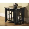 NicBex Occasional Table Classic Lattice Ends & Bottom Shelf, Affordable Side Table for Living Room - 3 of 4