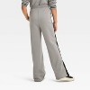 Girls' The Nightmare Before Christmas Jack & Sally Dreamy Fleece Pants - Gray - 3 of 4