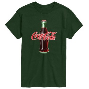 Men's - Coca-cola - Coke Bottle Logo Short Sleeve Graphic T-Shirt - 1 of 3