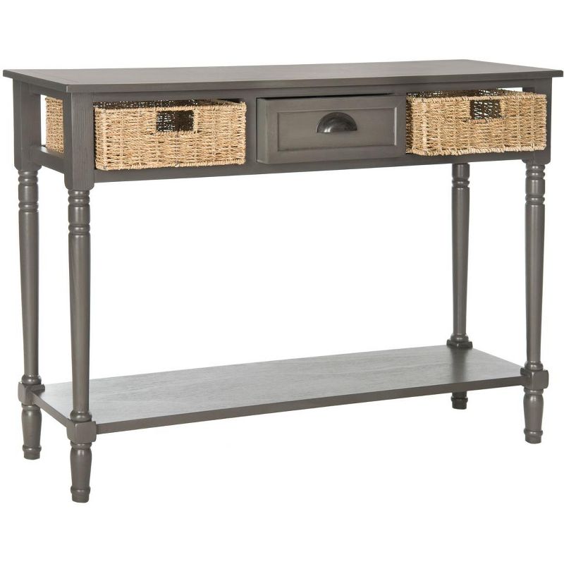 Winifred Wicker Console Table With Storage  - Safavieh, 3 of 8