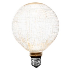 Festive Living G125 + LED Filament Outdoor Covered Patio Pendent Edison Replacement Bulbs, Warm White 2700K, E26 Medium Base - 1 of 4