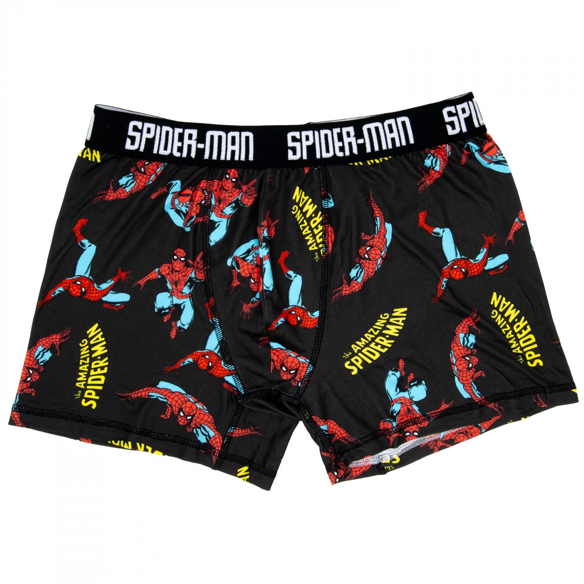 Mens The Amazing Spider-Man Comic Print Underwear Boxer Briefs - XXLarge (44-46)