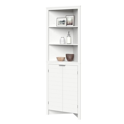 Ashland Slim Cabinet With Drawer White - Riverridge Home : Target