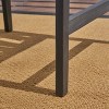 Set of 2 Outdoor Dining Chairs Weather Resistant with Acacia Wood-Christopher Knight Home - 4 of 4