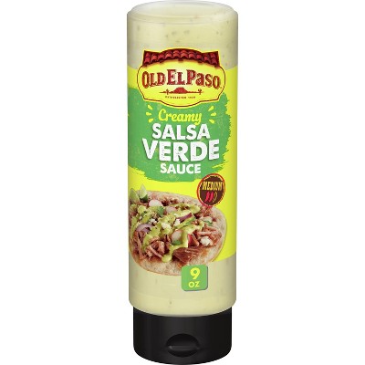 Old El Paso Sauce Creamy Salsa Verde 9oz