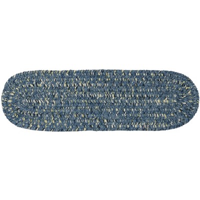 Colonial Mills West Bay - Blue Tweed Stair Tread Set, 13 Pcs