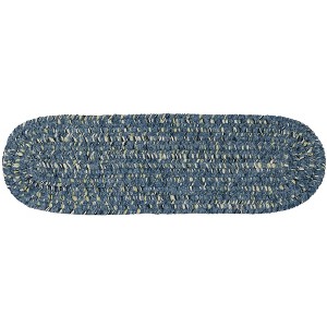 Colonial Mills West Bay - Blue Tweed Stair Tread, 1 Pc - 1 of 1