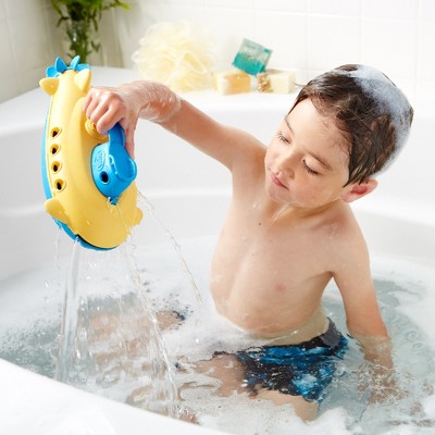 Yellow and Blue Recycled Plastic Submarine Bathtime Toy