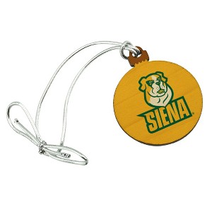 Siena College Primary Logo Mini Small Tiny Wood Christmas Tree Holiday Ornament - 1 of 4