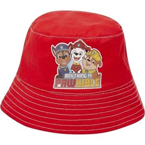 Paw Patrol Boys Sun Hat for Boys Ages 4-7, Toddler Kids Bucket Hat - 1 of 3