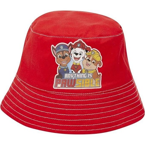 Paw Patrol Boys Sun Hat For Boys Ages 4-7, Toddler Kids Bucket Hat : Target