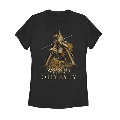 Women's Assassin's Creed Odyssey Spartan Logo T-shirt : Target