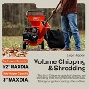 SuperHandy Wood Chipper Shredder Mulcher - Heavy-Duty 7HP, 3-in-1 Multi-Function - 2 of 4