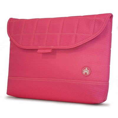 Mobile Edge Sumo MacBook 15" Nylon Sleeve Pink w/White Stitching