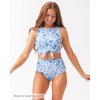 Botany Floral / Coastline Reversible Ultra High-Waist Bottom - 3 of 4