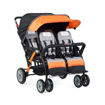 foundations trio sport 3 passenger stroller