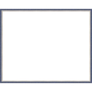 Amanti Art Theo Black Silver Narrow Framed Dry Erase Magnetic Board - 1 of 4