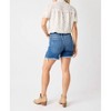 Women's Distressed Fray Hem Short - Plus - Judy Blue - image 3 of 4