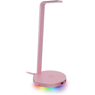 Base Station V2 Chroma: Chroma RGB Lighting - Non-Slip Rubber Base - Designed for Gaming Headsets - Quartz Pink