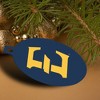 ETSU Primary Logo Aluminum Holiday Christmas Tree Ornament - 4 of 4