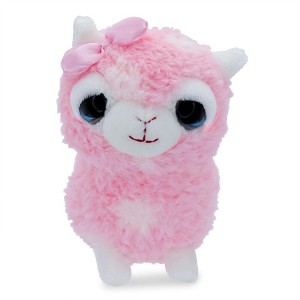 Kellytoy Cute and Cuddly 6 Inch Alpaca Plush | Pink - 1 of 4