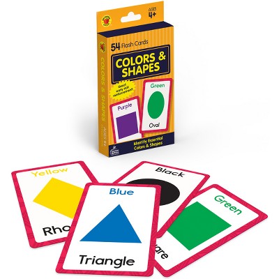 Colors And Shapes Flash Cards (Hardcover)