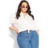 Women's Plus Size Harley Classic Skinny Jean - sapphire denim | CITY CHIC - image 3 of 4