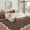 Modern Washable Rug Scalloped Rug with Non Slip Backing - 4 of 4