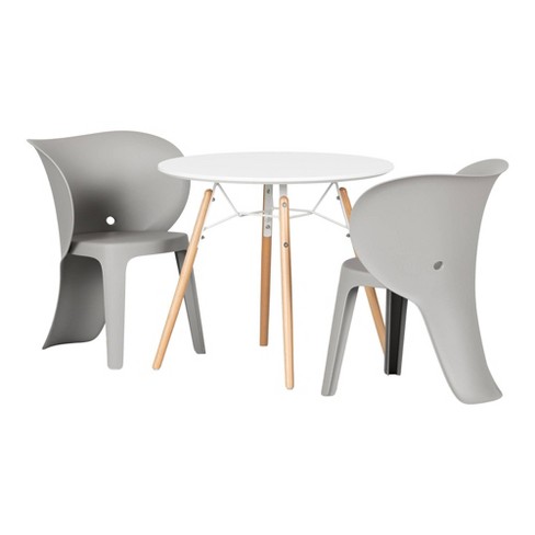 Sweedi Kids Table And Chairs Set Elephant Gray South Shore Target