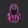 Women's Squid Game Square Mask Manager T-Shirt - 2 of 4