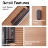 Luggage Sets ABS Hardshell 3pcs Luggage, Lightweight Durable Suitcase sets Spinner Wheels Suitcase with TSA Lock 20''24''28''?Available(Brown) - 4 of 4